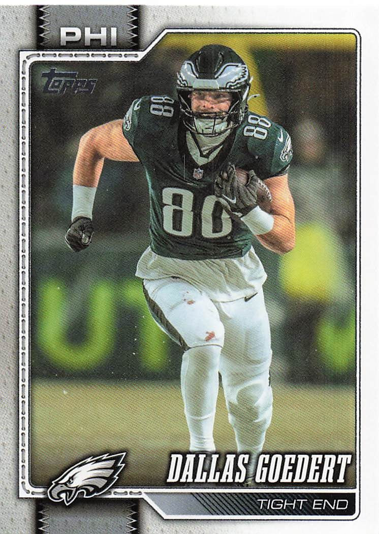 2026 Topps Flagship Football Dallas Goedert #170