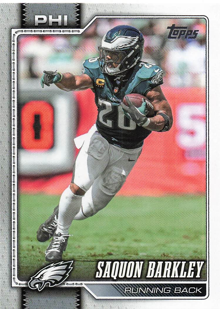 2026 Topps Flagship Football Saquon Barkley #164