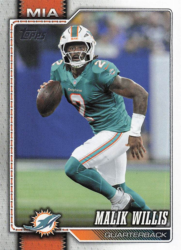 2026 Topps Flagship Football Malik Willis #238