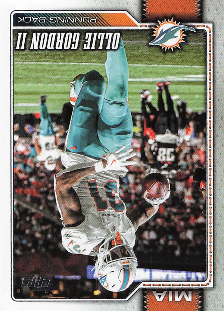 2026 Topps Flagship Football Ollie Gordon II #124