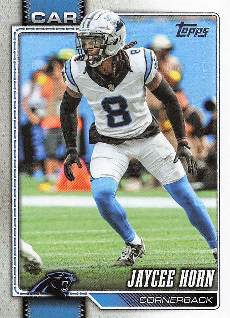 2026 Topps Flagship Football Jaycee Horn #211