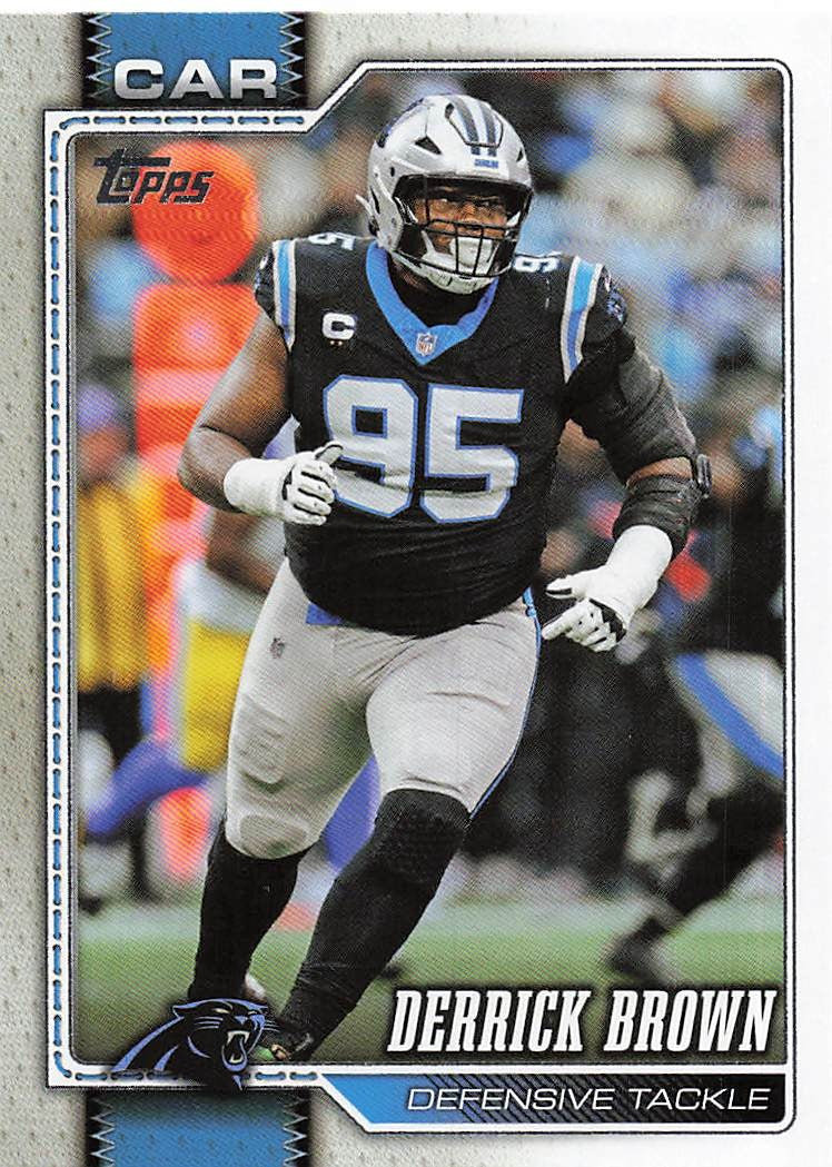 2026 Topps Flagship Football Derrick Brown #227