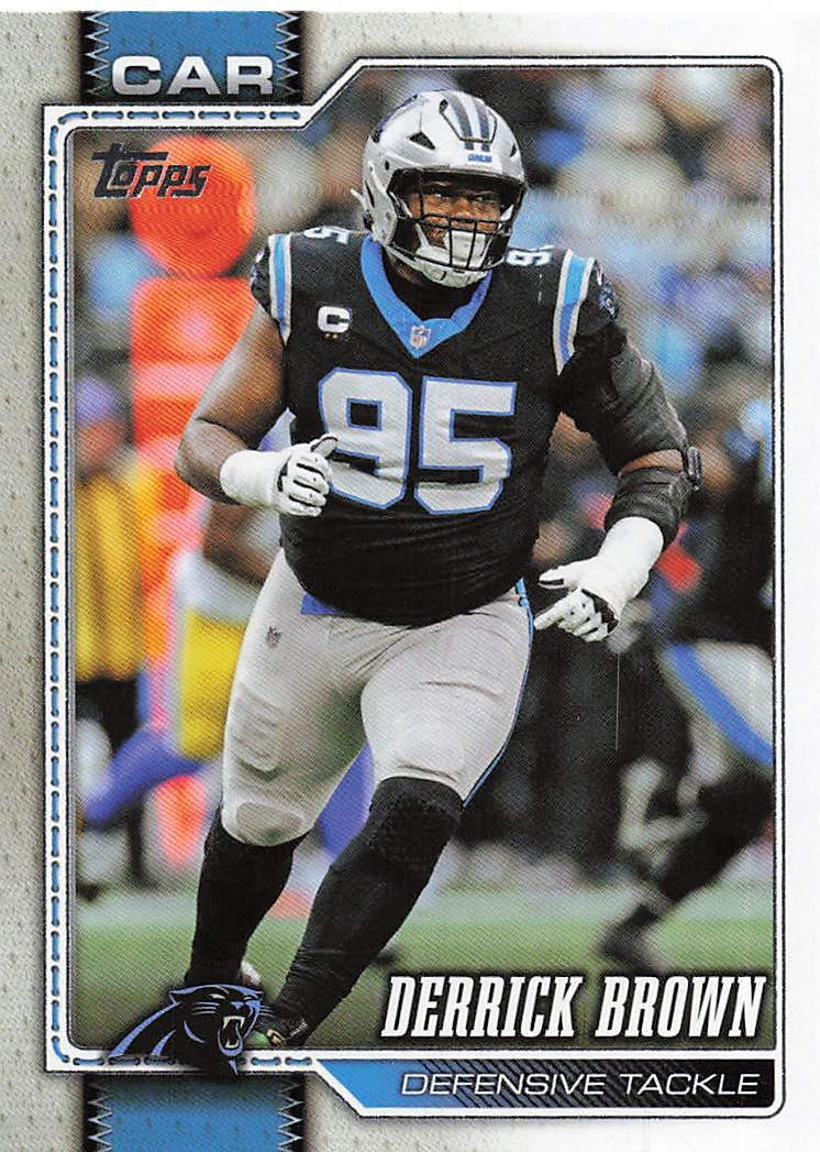 2026 Topps Flagship Football Derrick Brown #227