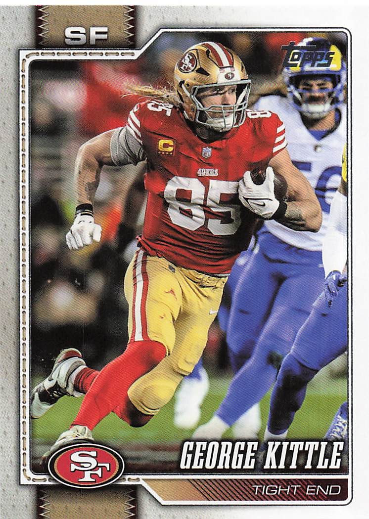 2026 Topps Flagship Football George Kittle #183