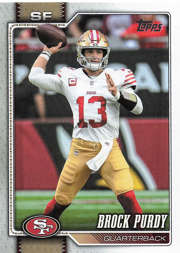 2026 Topps Flagship Football Brock Purdy #185