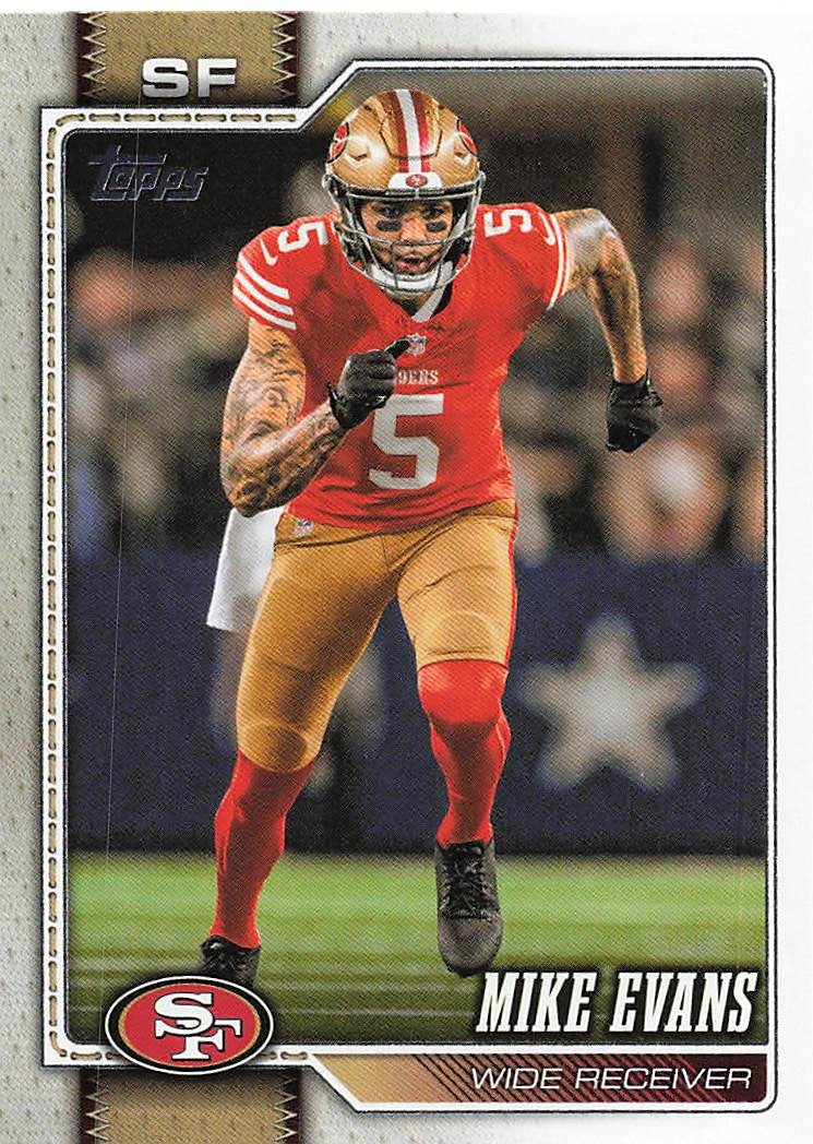 2026 Topps Flagship Football Mike Evans #156