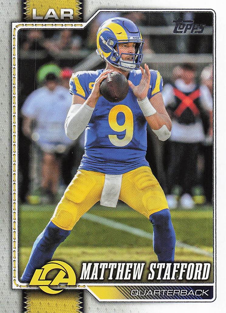 2026 Topps Flagship Football Matthew Stafford #115