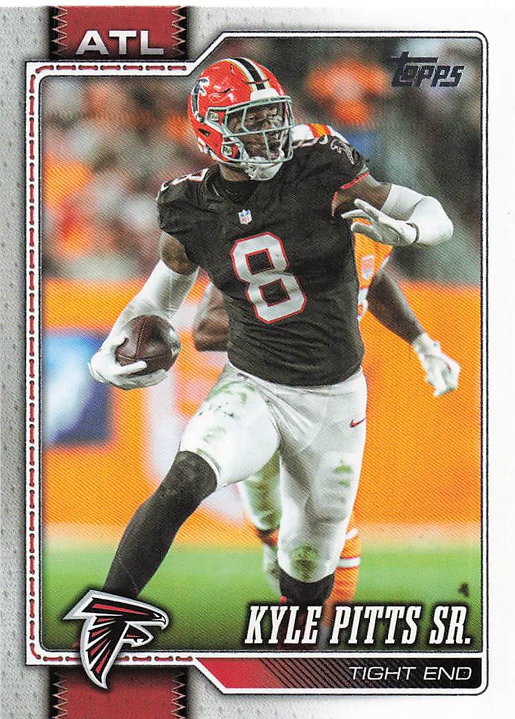 2026 Topps Flagship Football Kyle Pitts Sr. #10