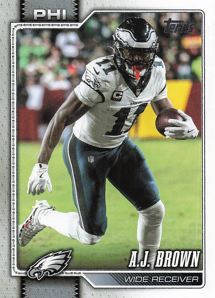 2026 Topps Flagship Football A.J. Brown #169
