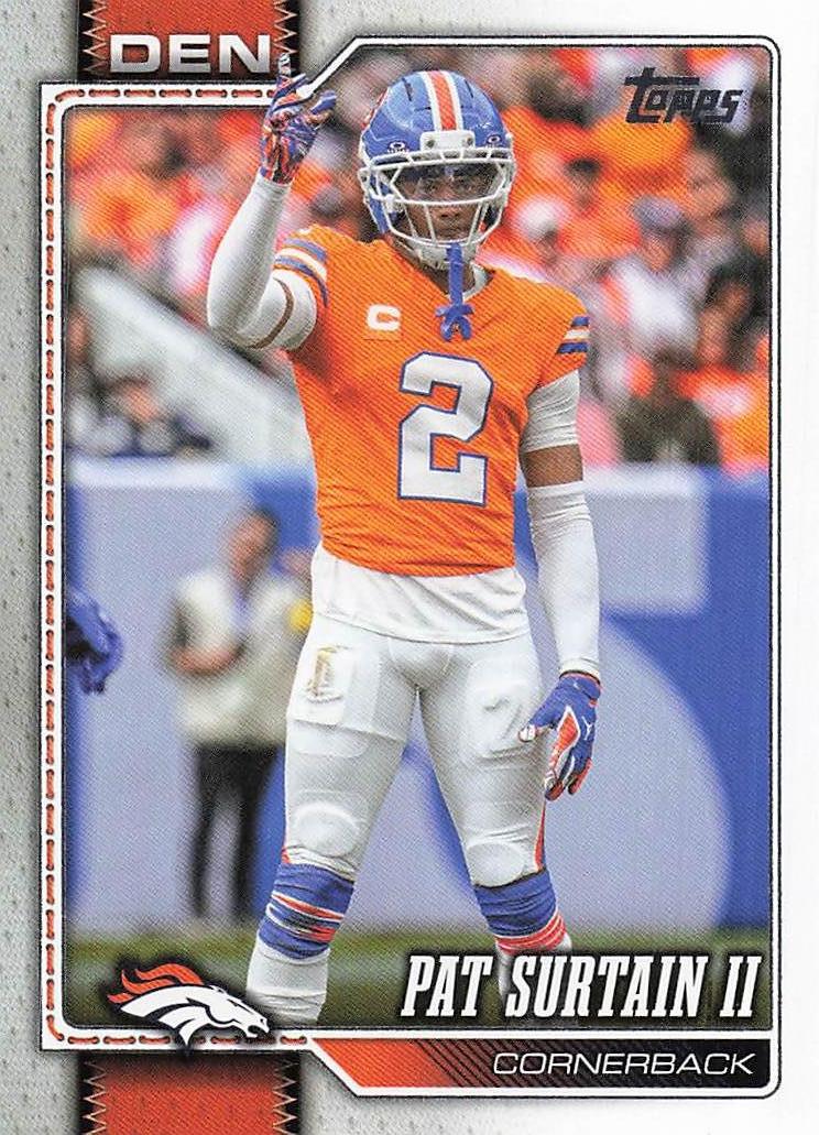 2026 Topps Flagship Football Pat Surtain II #60