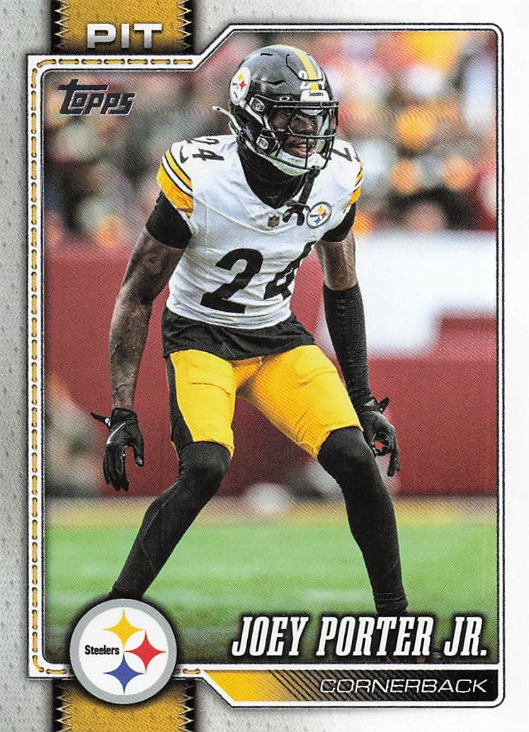 2026 Topps Flagship Football Joey Porter Jr. #171