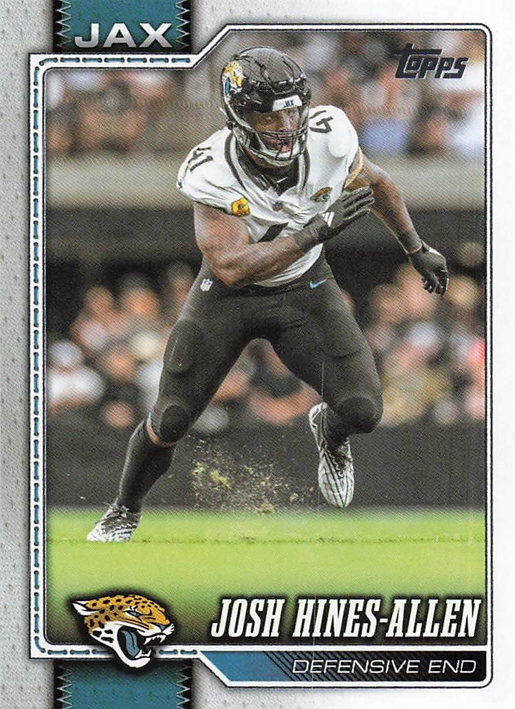 2026 Topps Flagship Football Josh Hines-Allen #95