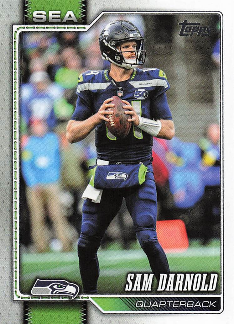 2026 Topps Flagship Football Sam Darnold #177