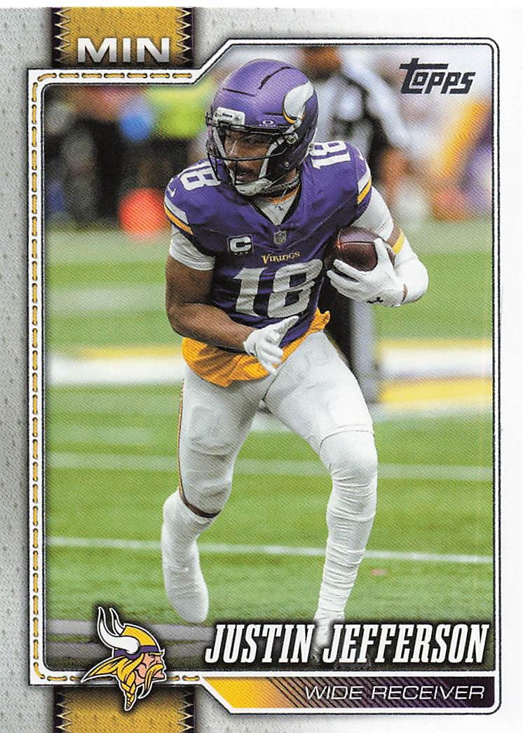 2026 Topps Flagship Football Justin Jefferson #131