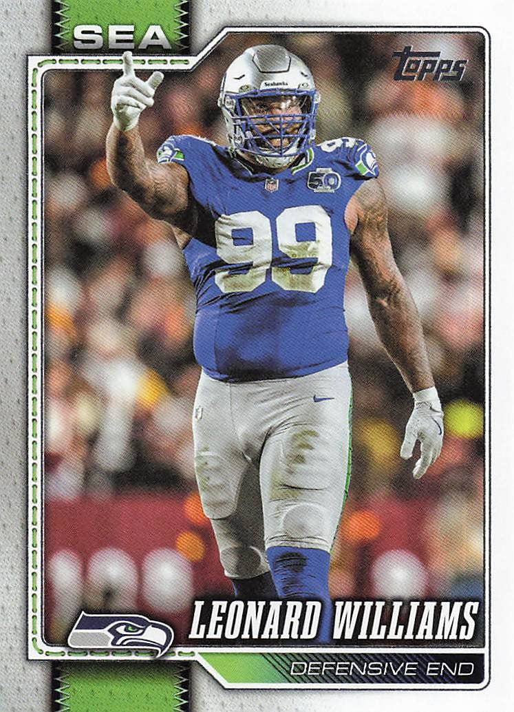 2026 Topps Flagship Football Leonard Williams #181