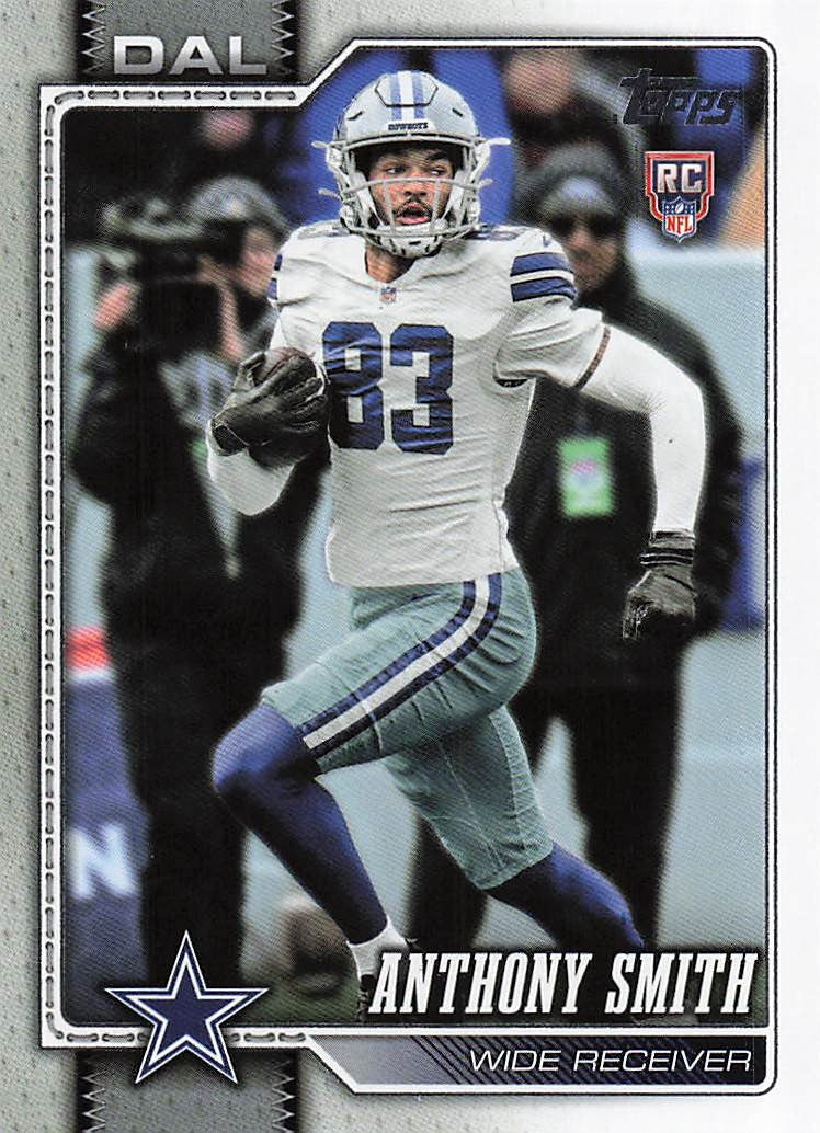 2026 Topps Flagship Football Anthony Smith #396 RC