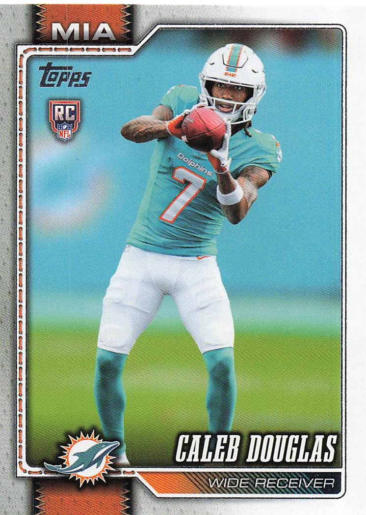 2026 Topps Flagship Football Caleb Douglas #365 RC