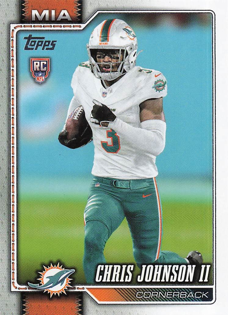 2026 Topps Flagship Football Chris Johnson II #356 RC