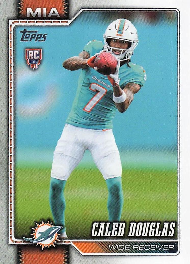 2026 Topps Flagship Football Caleb Douglas #365 RC