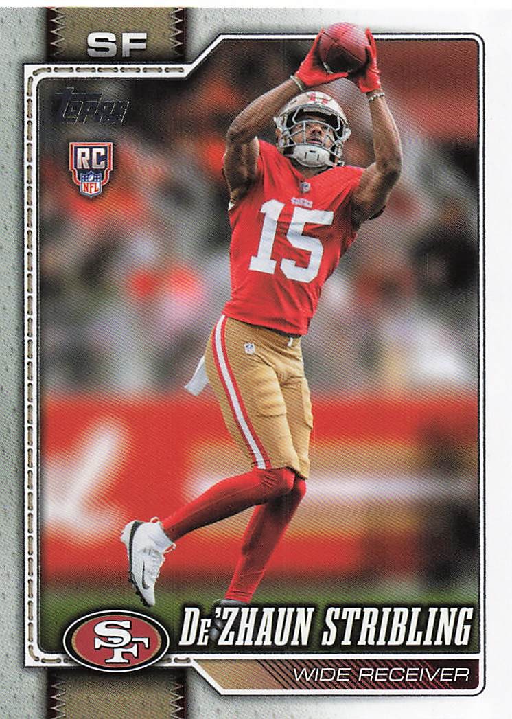2026 Topps Flagship Football De’Zhaun Stribling #336 RC