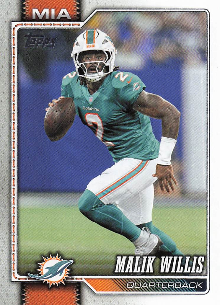 2026 Topps Flagship Football Malik Willis #238