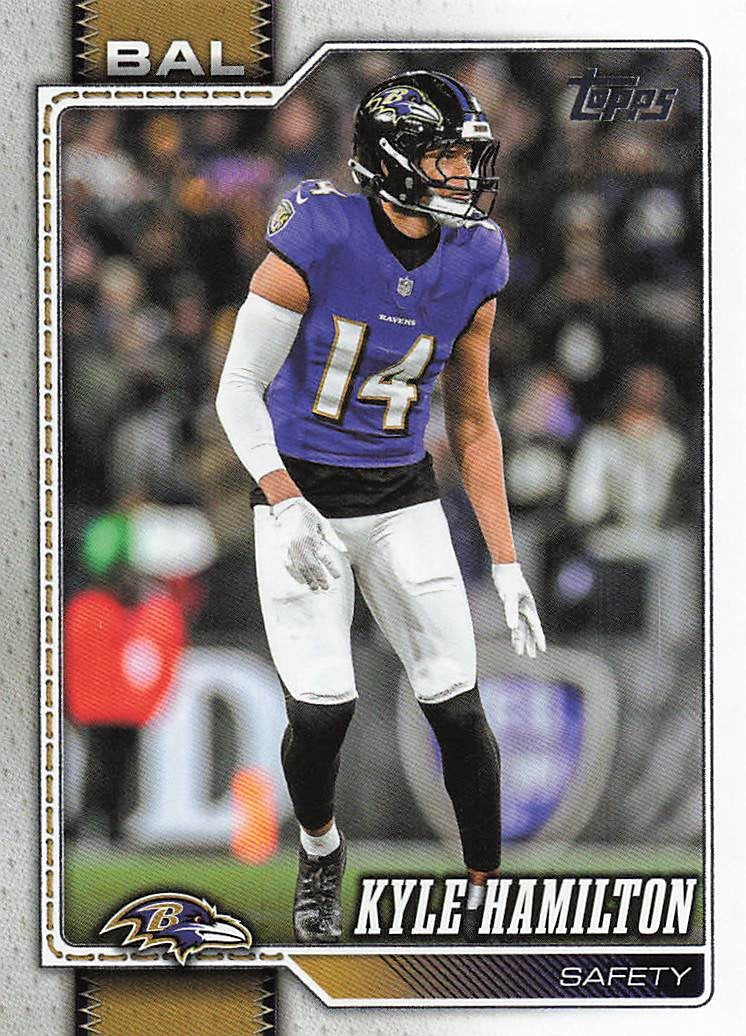 2026 Topps Flagship Football Kyle Hamilton #19
