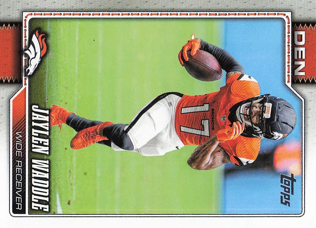 2026 Topps Flagship Football Jaylen Waddle #125