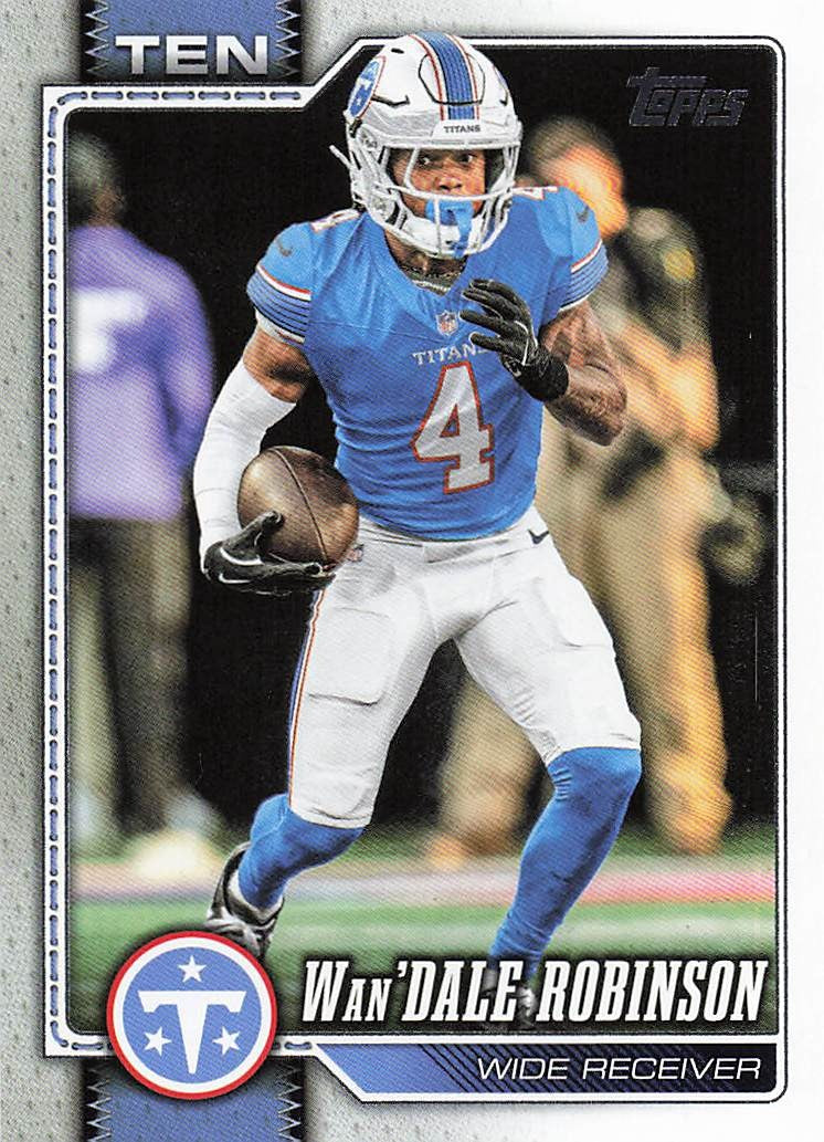 2026 Topps Flagship Football Wan'Dale Robinson #246