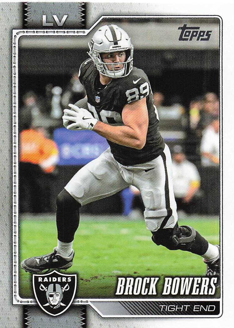 2026 Topps Flagship Football Brock Bowers #119