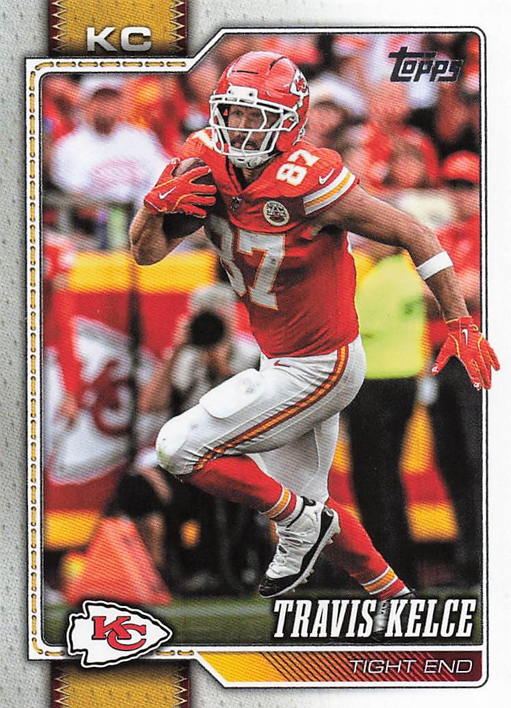 2026 Topps Flagship Football Travis Kelce #100