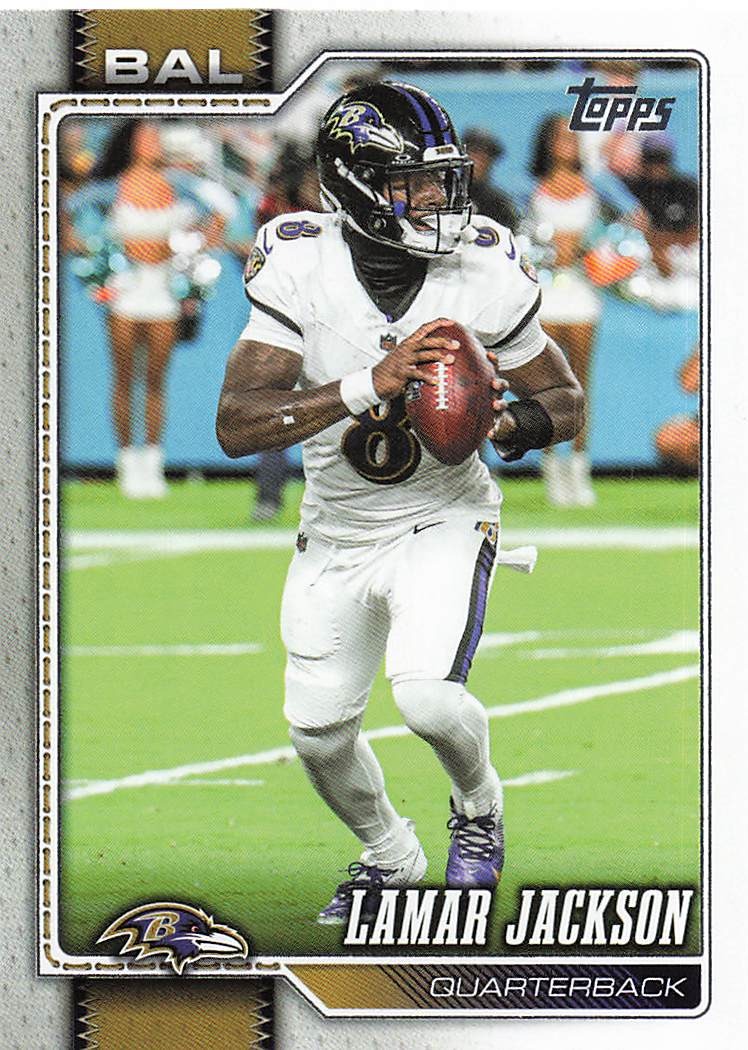 2026 Topps Flagship Football Lamar Jackson #13
