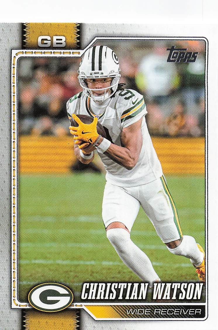 2026 Topps Flagship Football Christian Watson #75