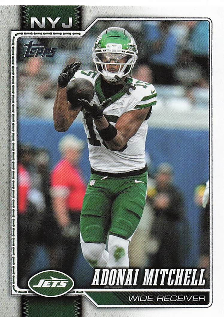 2026 Topps Flagship Football Adonai Mitchell #247