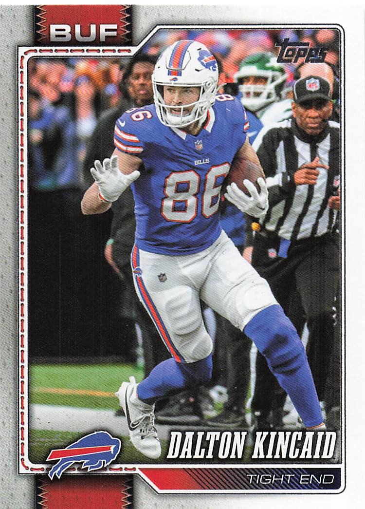 2026 Topps Flagship Football Dalton Kincaid #24