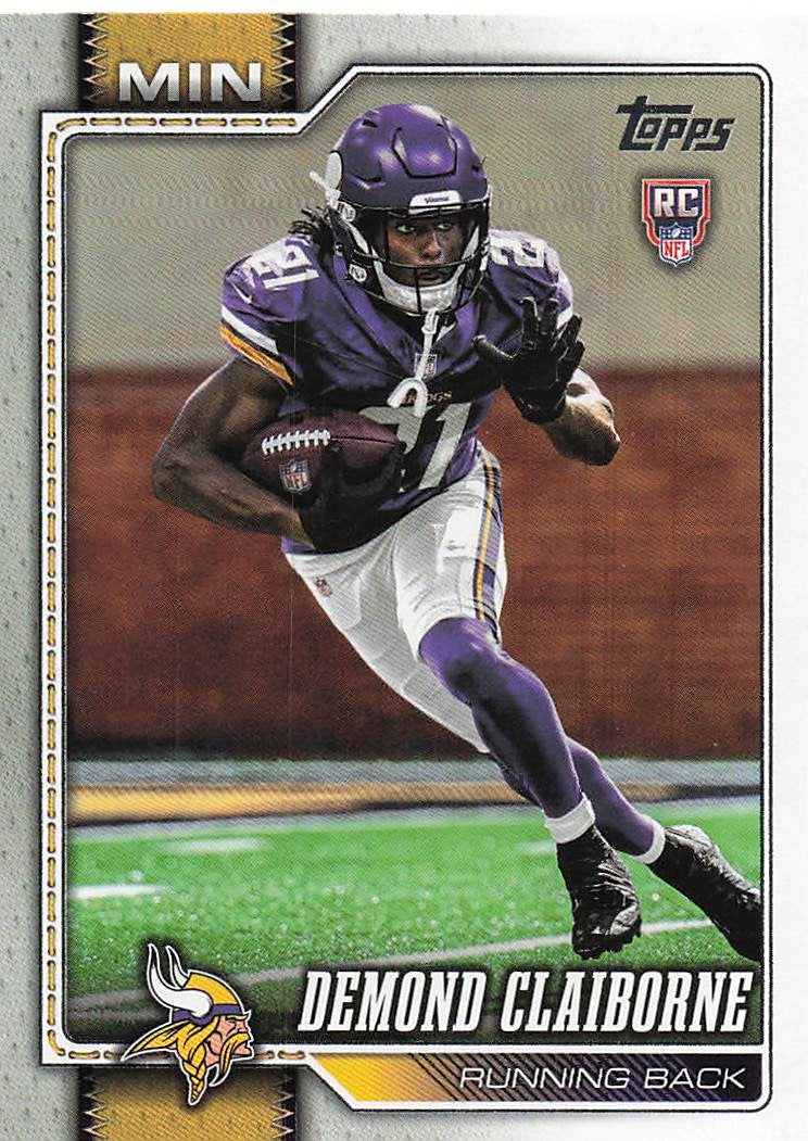 2026 Topps Flagship Football Demond Claiborne #316 RC