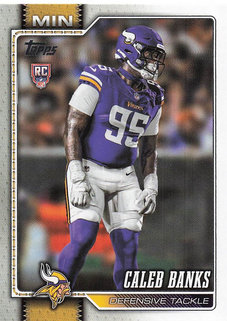 2026 Topps Flagship Football Caleb Banks #384 RC