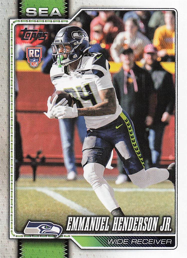 2026 Topps Flagship Football Emmanuel Henderson Jr. #392 RC