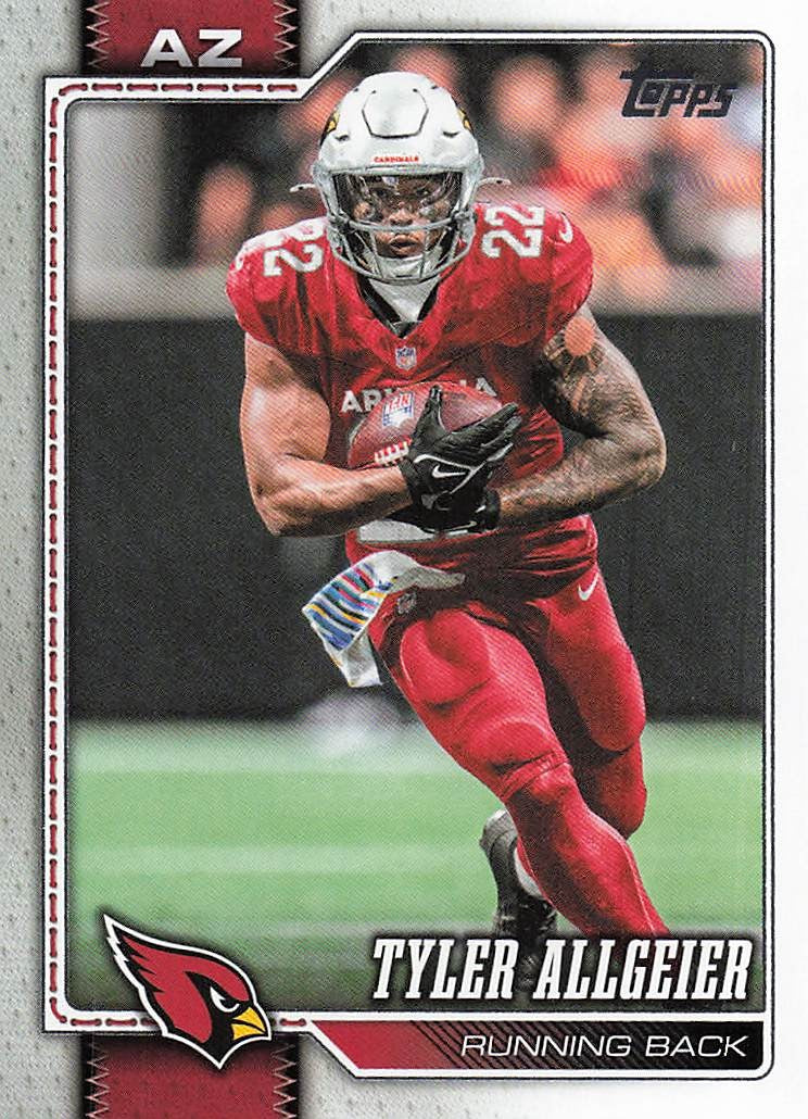 2026 Topps Flagship Football Tyler Allgeier #204