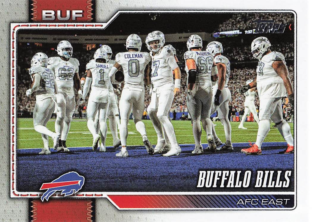 2026 Topps Flagship Football Buffalo Bills #279
