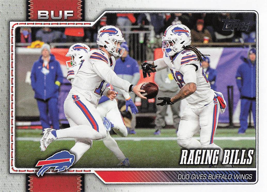 2026 Topps Flagship Football Raging Bills #292