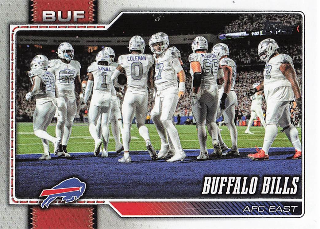 2026 Topps Flagship Football Buffalo Bills #279