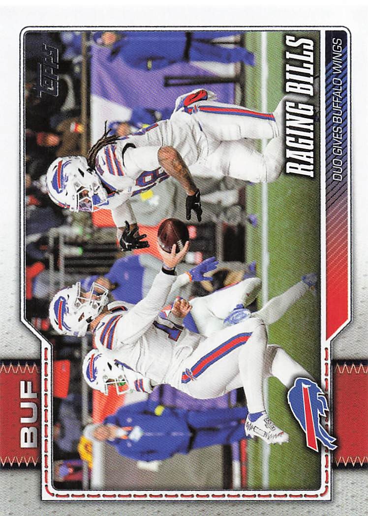 2026 Topps Flagship Football Raging Bills #292