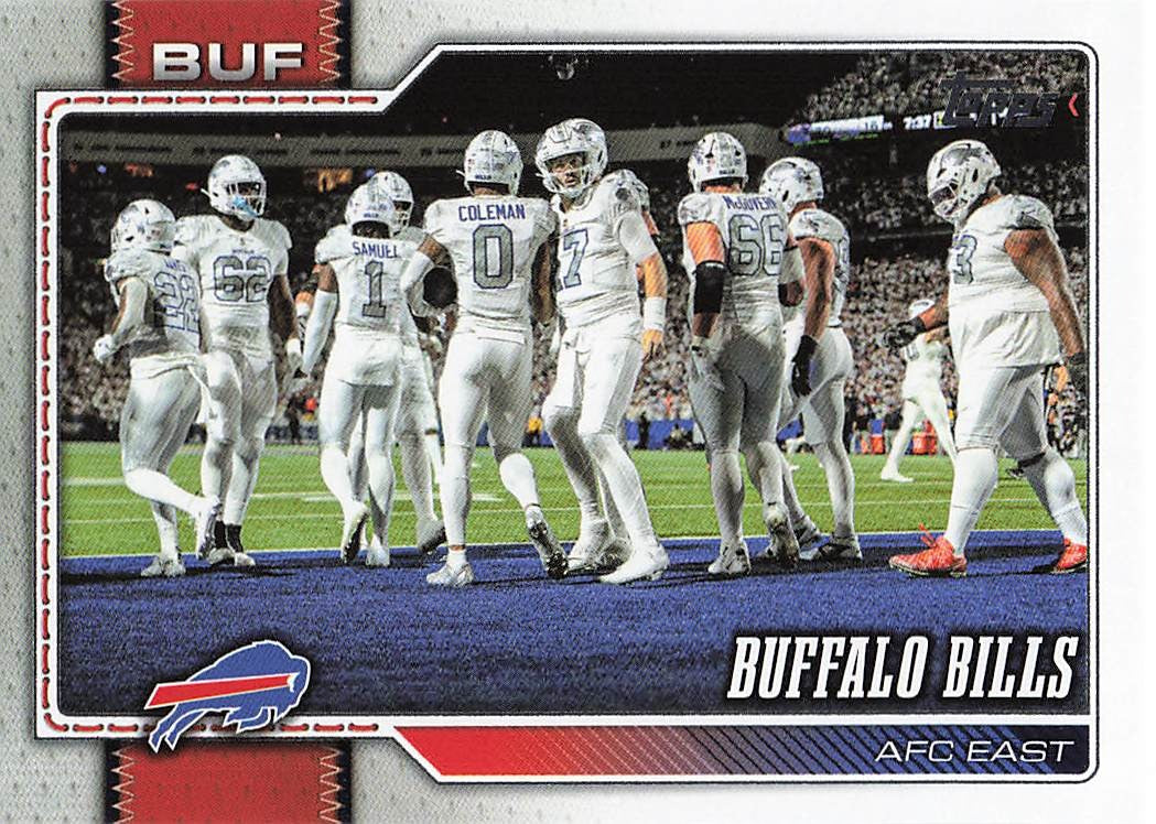2026 Topps Flagship Football Buffalo Bills #279