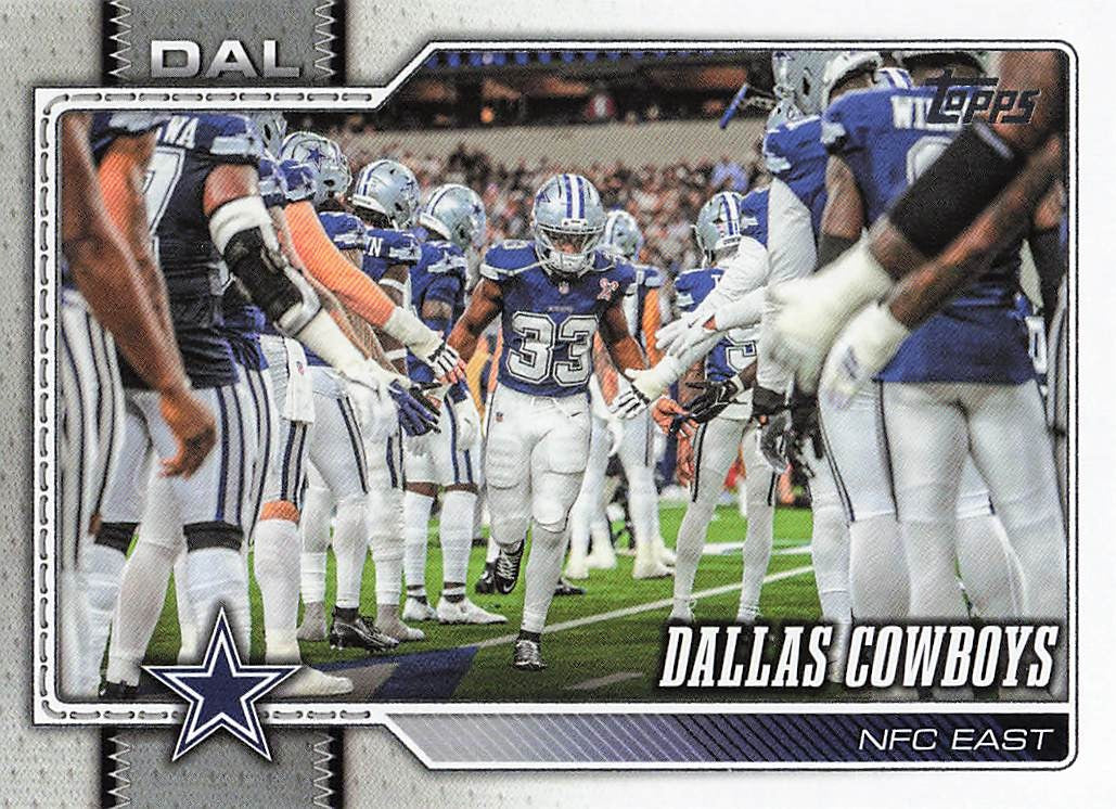 2026 Topps Flagship Football Dallas Cowboys #272