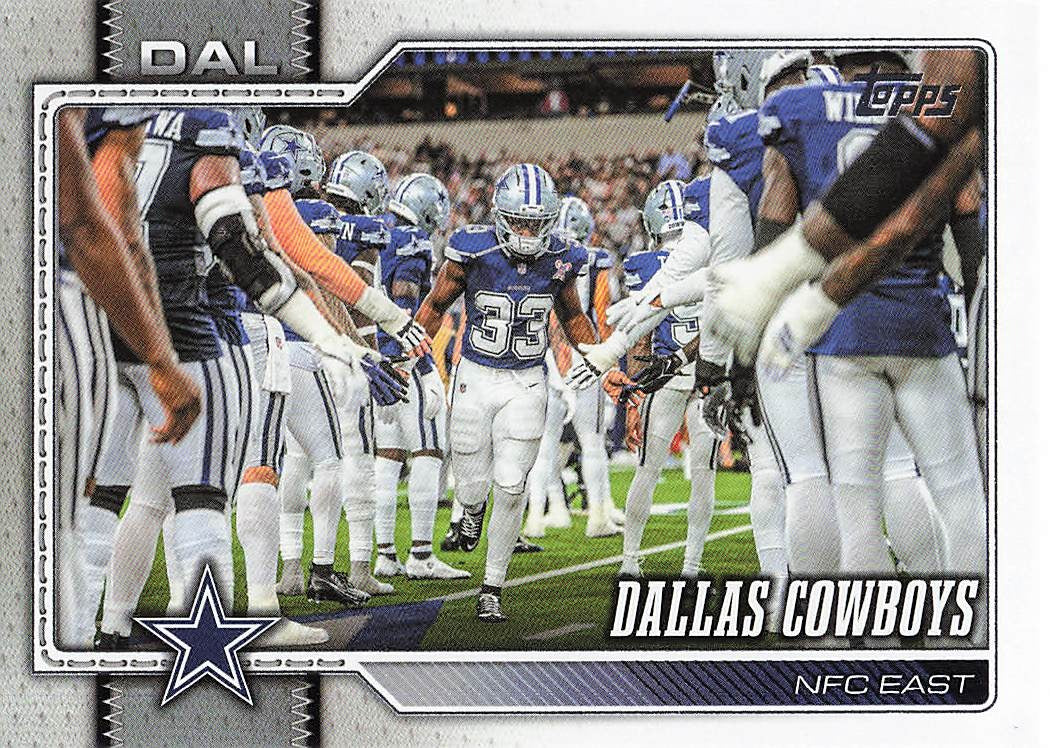 2026 Topps Flagship Football Dallas Cowboys #272