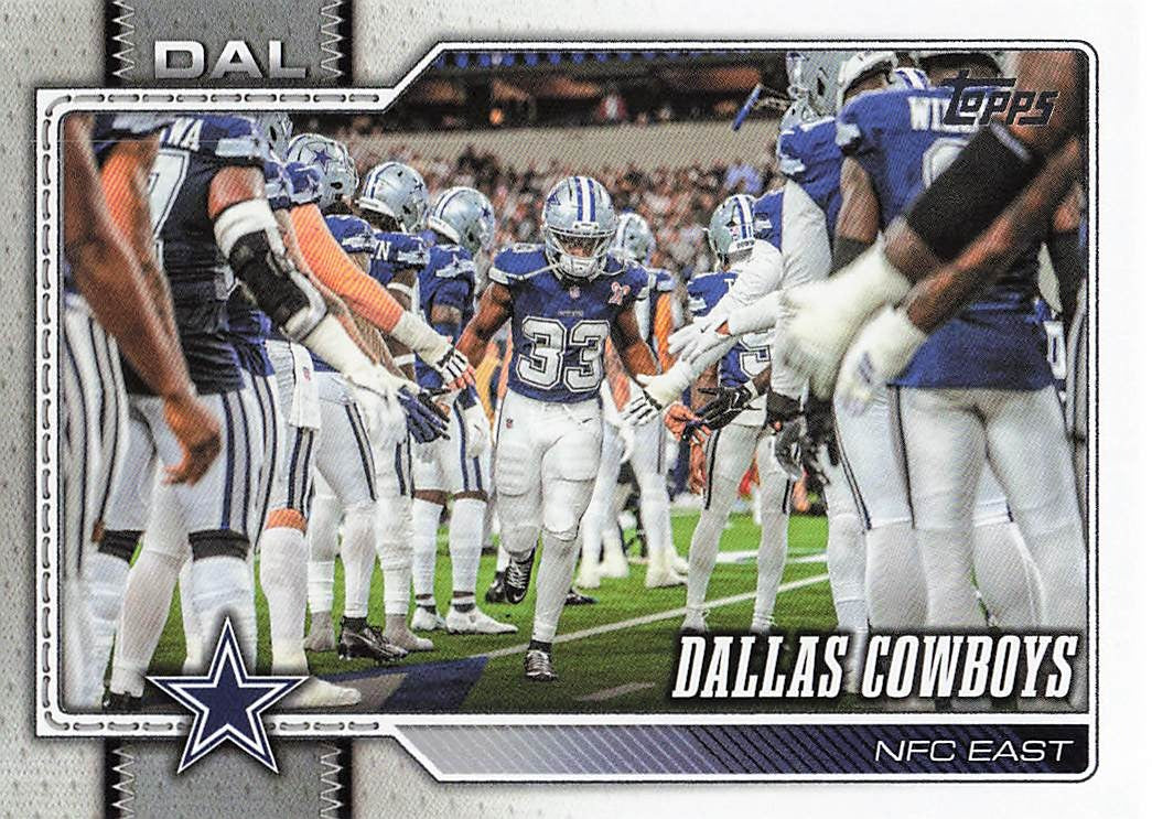 2026 Topps Flagship Football Dallas Cowboys #272
