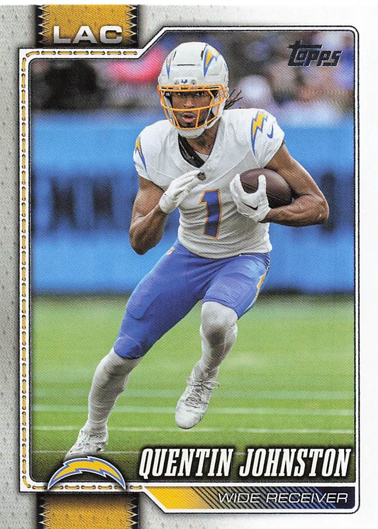 2026 Topps Flagship Football Quentin Johnston #111
