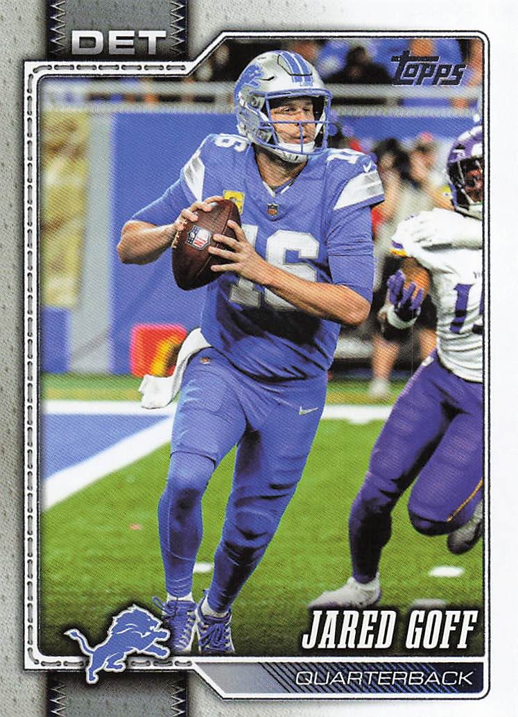 2026 Topps Flagship Football Jared Goff #68