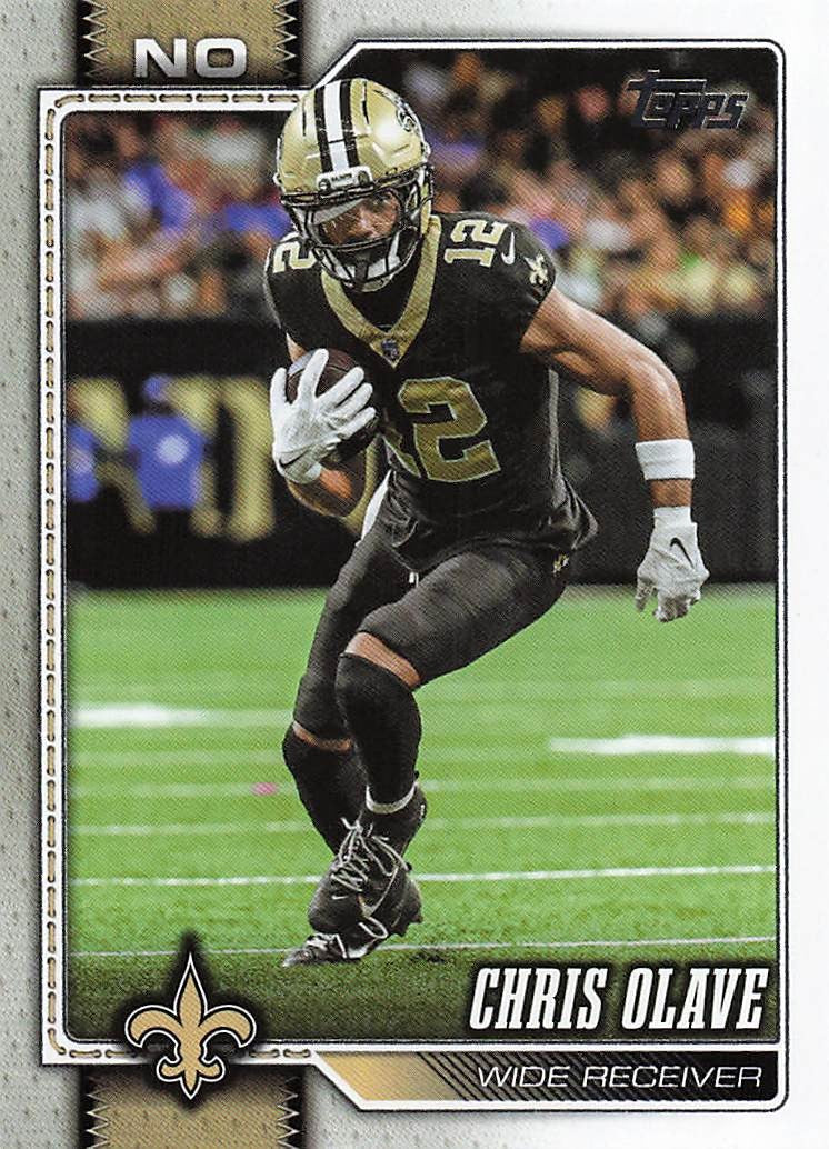 2026 Topps Flagship Football Chris Olave #147