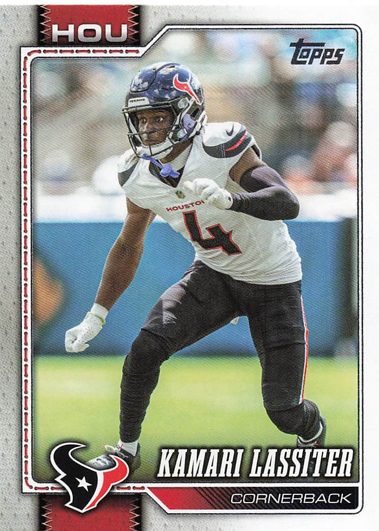 2026 Topps Flagship Football Kamari Lassiter #225